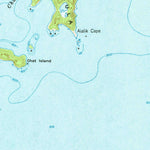 United States Geological Survey Blying Sound C-7, AK (1952, 63360-Scale) digital map
