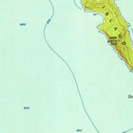 United States Geological Survey Blying Sound C-8, AK (1952, 63360-Scale) digital map