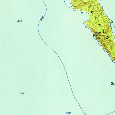 United States Geological Survey Blying Sound C-8, AK (1952, 63360-Scale) digital map