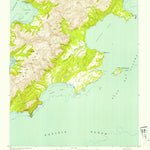 United States Geological Survey Blying Sound D-1 And D-2, AK (1953, 63360-Scale) digital map
