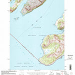 United States Geological Survey Blying Sound D-3, AK (1995, 63360-Scale) digital map