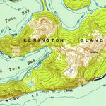 United States Geological Survey Blying Sound D-4, AK (1952, 63360-Scale) digital map