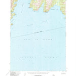 United States Geological Survey Blying Sound D-6, AK (1950, 63360-Scale) digital map