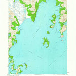 United States Geological Survey Blying Sound D-7, AK (1950, 63360-Scale) digital map