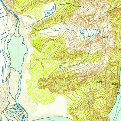 United States Geological Survey Blying Sound D-7, AK (1953, 63360-Scale) digital map