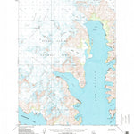 United States Geological Survey Blying Sound D-8, AK (1951, 63360-Scale) digital map