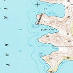 United States Geological Survey Blying Sound D-8, AK (1951, 63360-Scale) digital map