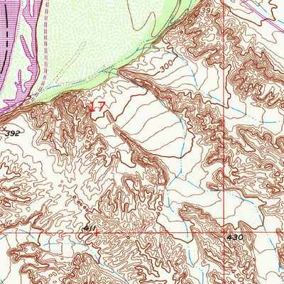 United States Geological Survey Blythe, CA-AZ (1951, 24000-Scale) digital map