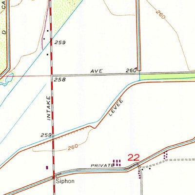 United States Geological Survey Blythe, CA-AZ (1970, 24000-Scale) digital map