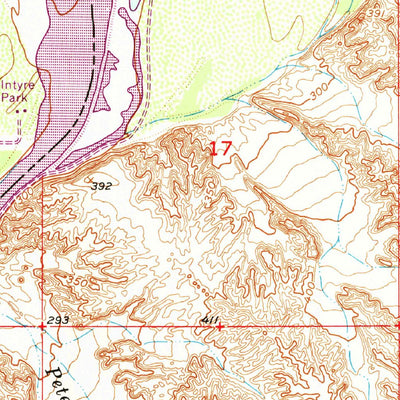 United States Geological Survey Blythe, CA-AZ (1970, 24000-Scale) digital map