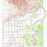 United States Geological Survey Blythe NE, CA-AZ (1951, 24000-Scale) digital map