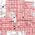 United States Geological Survey Blytheville, AR-MO (1972, 24000-Scale) digital map