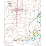United States Geological Survey Blytheville, AR-TN-MO (1976, 62500-Scale) digital map