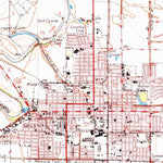 United States Geological Survey Blytheville, AR-TN-MO (1976, 62500-Scale) digital map