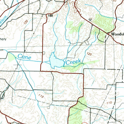 United States Geological Survey Blytheville, AR-TN-MO (1986, 100000-Scale) digital map