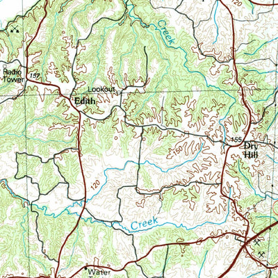United States Geological Survey Blytheville, AR-TN-MO (1986, 100000-Scale) digital map