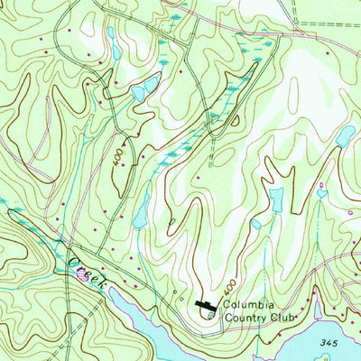 United States Geological Survey Blythewood, SC (1971, 24000-Scale) digital map