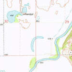 United States Geological Survey Blyton, IL (1974, 24000-Scale) digital map