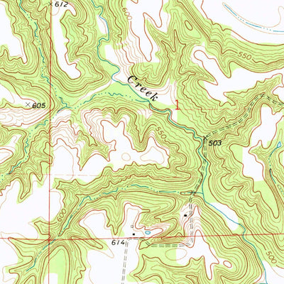 United States Geological Survey Blyton, IL (1974, 24000-Scale) digital map