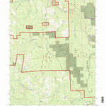 United States Geological Survey Board Camp Mountain, CA (1997, 24000-Scale) digital map
