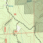 United States Geological Survey Board Camp Mountain, CA (1997, 24000-Scale) digital map