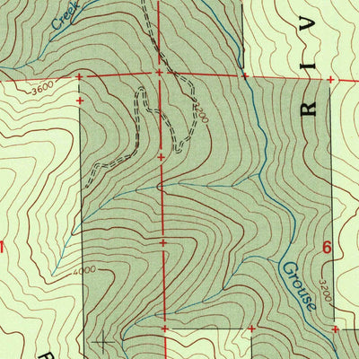United States Geological Survey Board Camp Mountain, CA (1997, 24000-Scale) digital map