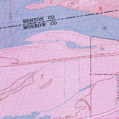 United States Geological Survey Boardman, OR-WA (1962, 24000-Scale) digital map