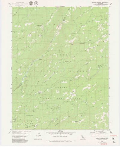 United States Geological Survey Boards Crossing, CA (1979, 24000-Scale) digital map