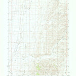 United States Geological Survey Boars Tusk SW, WY (1986, 24000-Scale) digital map