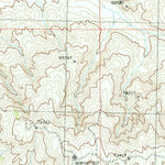 United States Geological Survey Boars Tusk SW, WY (1986, 24000-Scale) digital map