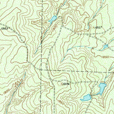 United States Geological Survey Bob Creek, TX (1959, 24000-Scale) digital map