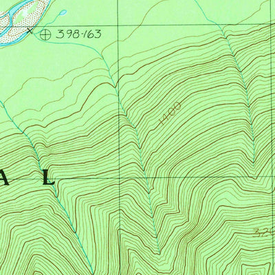 United States Geological Survey Bob Creek, WA (1990, 24000-Scale) digital map