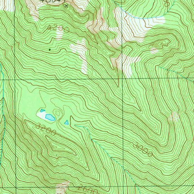 United States Geological Survey Bob Creek, WA (1990, 24000-Scale) digital map