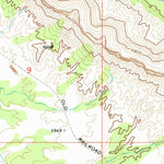 United States Geological Survey Bob Hill Knoll, UT (1969, 24000-Scale) digital map