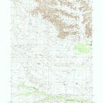 United States Geological Survey Bob Jack Well, WY (1986, 24000-Scale) digital map