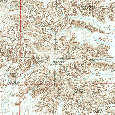 United States Geological Survey Bob Jack Well, WY (1986, 24000-Scale) digital map