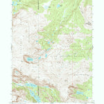 United States Geological Survey Bob Lakes, WY (1952, 24000-Scale) digital map