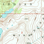 United States Geological Survey Bob Lakes, WY (1952, 24000-Scale) digital map