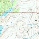 United States Geological Survey Bob Lakes, WY (1991, 24000-Scale) digital map