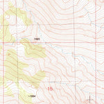 United States Geological Survey Bob Spring, NV (1981, 24000-Scale) digital map