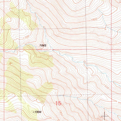 United States Geological Survey Bob Spring, NV (1981, 24000-Scale) digital map