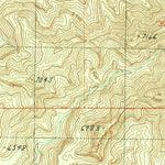 United States Geological Survey Bobby Canyon North, UT (1991, 24000-Scale) digital map