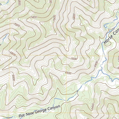 United States Geological Survey Bobby Canyon North, UT (2023, 24000-Scale) digital map