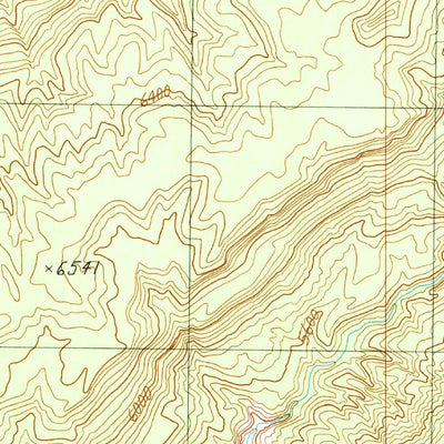 United States Geological Survey Bobby Canyon South, UT (1991, 24000-Scale) digital map