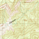 United States Geological Survey Bobby Canyon South, UT (1991, 24000-Scale) digital map
