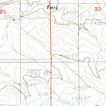 United States Geological Survey Bobby Draw, WY (1984, 24000-Scale) digital map