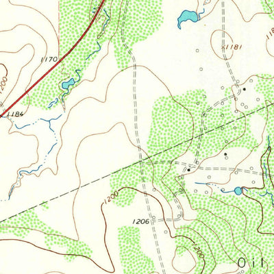 United States Geological Survey Bobcat Bluff, TX (1964, 24000-Scale) digital map