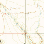 United States Geological Survey Bobcat Coulee NE, MT (1964, 24000-Scale) digital map