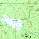 United States Geological Survey Bobcat Ridge, WY (1989, 24000-Scale) digital map