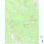 United States Geological Survey Bobcat Ridge, WY (1996, 24000-Scale) digital map
